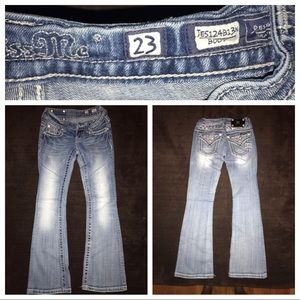 Miss Me Jeans size 23 inseam 29 Boot Cut